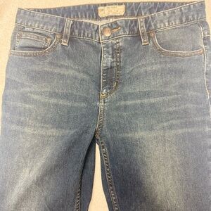 Free People High Rise Blue Jeans